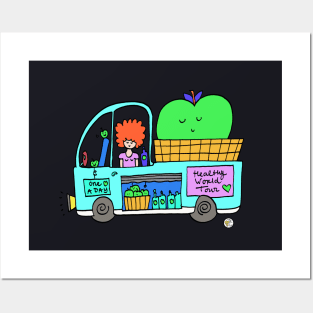 Apple Food Truck Posters and Art